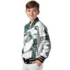 customized michigan state spartans fishing rod white jacket trendy