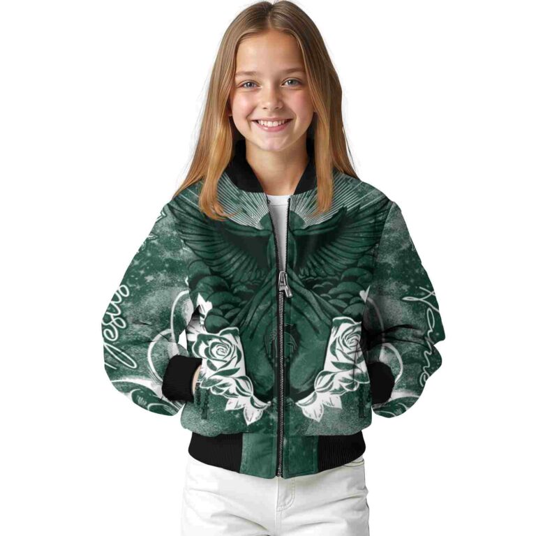 customized michigan state spartans praying hands green jacket top rated