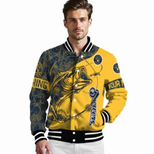 customized milwaukee brewers fishing rod yellow jacket high quality