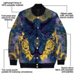 customized milwaukee brewers praying hands navy blue jacket best selling