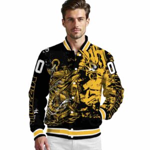 customized missouri tigers fishing art black jacket high quality