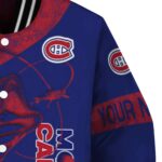 customized montreal canadiens fishing rod blue jacket best selling