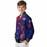 customized montreal canadiens fishing rod blue jacket best selling