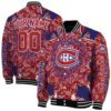 customized montreal canadiens heart explosion red jacket fashion forward