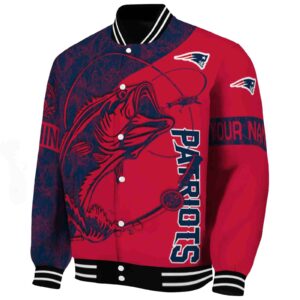 customized new england patriots fishing rod red jacket best selling