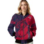 customized new england patriots fishing rod red jacket best selling