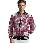 customized new mexico state aggies heart explosion crimson jacket best selling