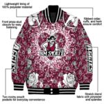 customized new mexico state aggies heart explosion crimson jacket best selling
