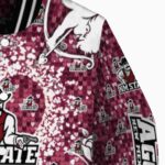 customized new mexico state aggies heart explosion crimson jacket best selling