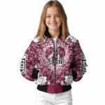 customized new mexico state aggies heart explosion crimson jacket best selling