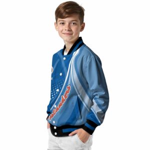 customized new york islanders wave patterns blue jacket trendy