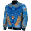 customized new york knicks praying hands blue jacket best selling