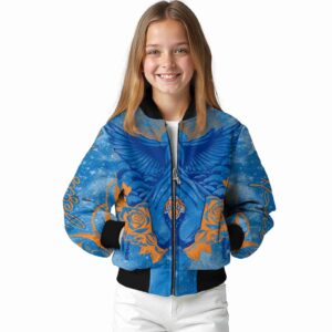 customized new york knicks praying hands blue jacket top rated
