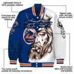 customized new york mets jesus tears blue white jacket best selling