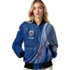 customized new york mets wave patterns blue jacket latest model