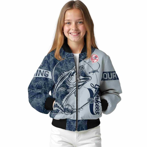 customized new york yankees fishing rod gray jacket top rated