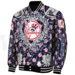 customized new york yankees heart explosion navy jacket best selling