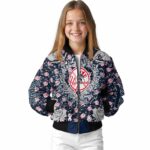 customized new york yankees heart explosion navy jacket best selling