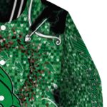 customized north texas mean green heart explosion green jacket best selling