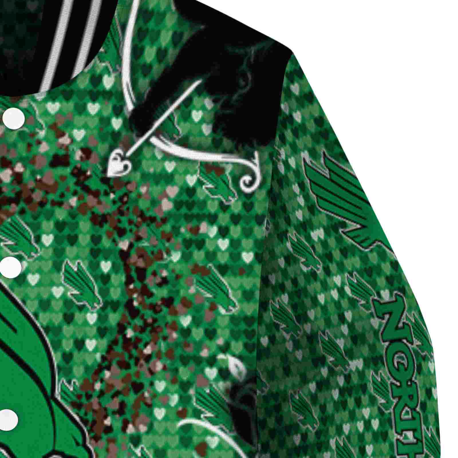 customized north texas mean green heart explosion green jacket premium grade customized north texas mean green heart explosion green jacket premium grade