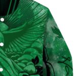 customized north texas mean green praying hands green jacket best selling