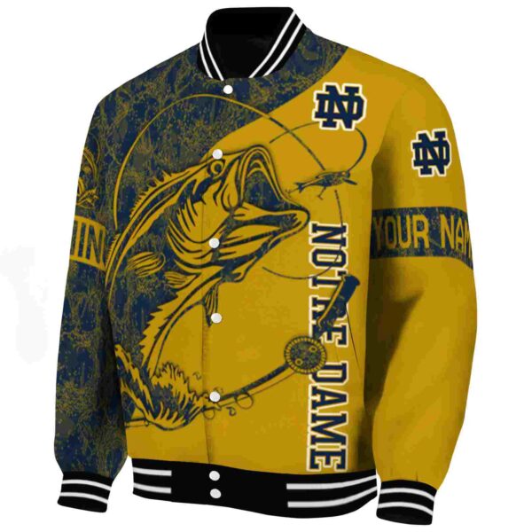 customized notre dame fighting irish fishing rod gold jacket best selling