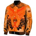 customized oklahoma state cowboys praying hands orange jacket best selling