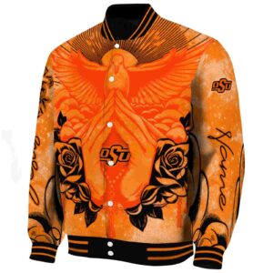 customized oklahoma state cowboys praying hands orange jacket best selling