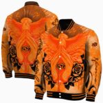 customized oklahoma state cowboys praying hands orange jacket best selling