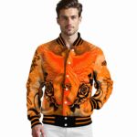 customized oklahoma state cowboys praying hands orange jacket best selling