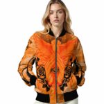 customized oklahoma state cowboys praying hands orange jacket best selling