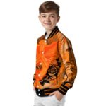 customized oklahoma state cowboys praying hands orange jacket best selling