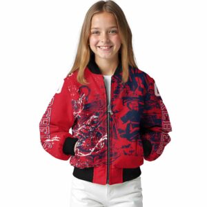 customized ole miss rebels fishing art red jacket top rated