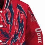 customized ole miss rebels fishing passion red white jacket best selling