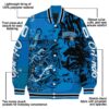 customized orlando magic fishing art blue jacket new arrival