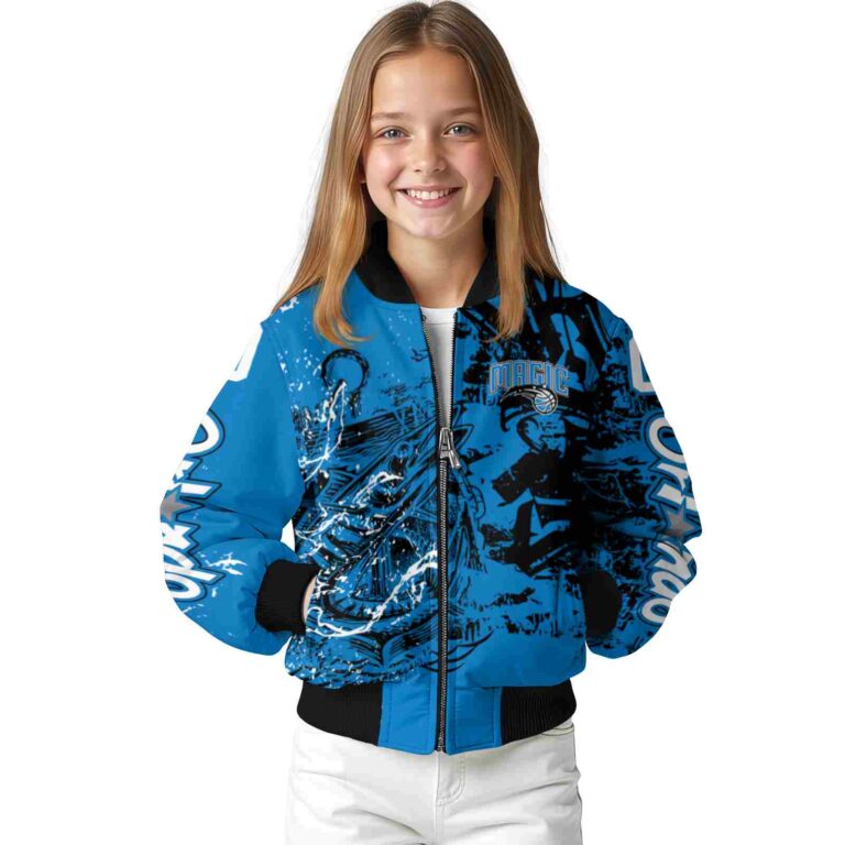 customized orlando magic fishing art blue jacket top rated