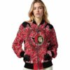 customized ottawa senators heart explosion red jacket latest model