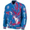 customized philadelphia 76ers fishing passion blue white jacket best selling