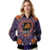 customized phoenix suns heart explosion purple jacket latest model