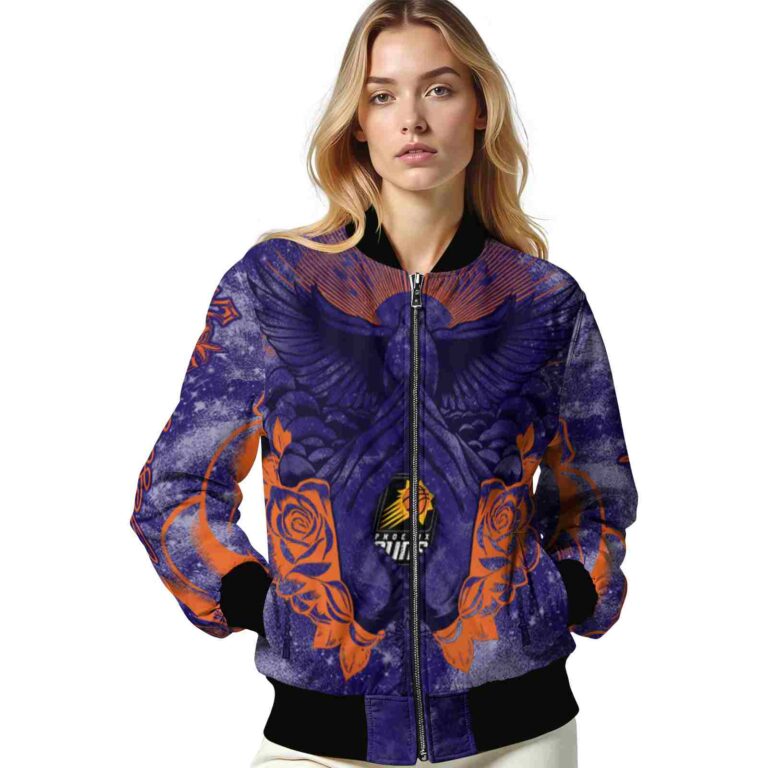 customized phoenix suns praying hands purple jacket latest model
