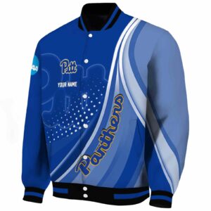 customized pittsburgh panthers wave patterns royal blue jacket best selling