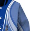 customized pittsburgh panthers wave patterns royal blue jacket premium grade