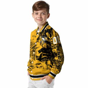 customized pittsburgh penguins fishing art yellow jacket trendy