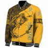 customized pittsburgh pirates fishing rod gold jacket best selling