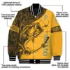 customized pittsburgh pirates fishing rod gold jacket new arrival