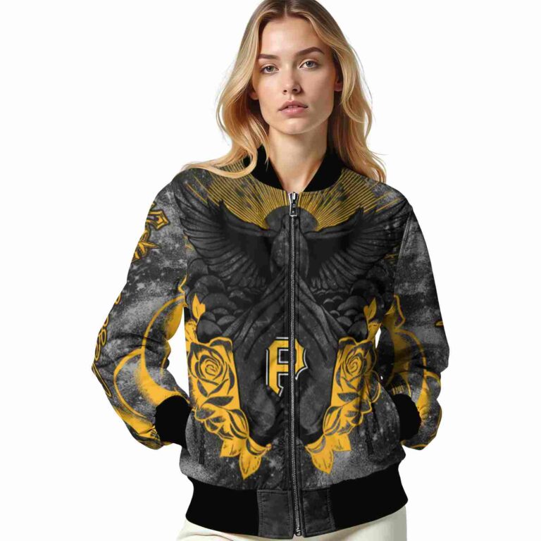 customized pittsburgh pirates praying hands black jacket latest model