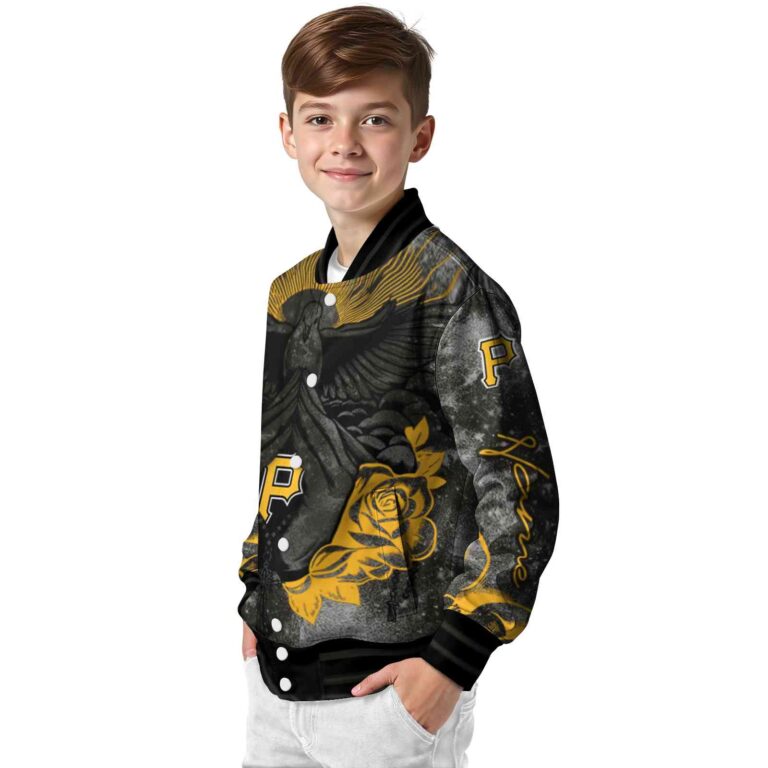 customized pittsburgh pirates praying hands black jacket trendy