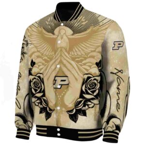 customized purdue boilermakers praying hands gold jacket best selling