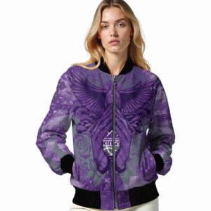customized sacramento kings praying hands purple jacket latest model
