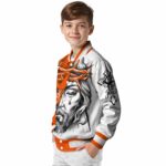customized sam houston bearkats jesus tears orange white jacket best selling